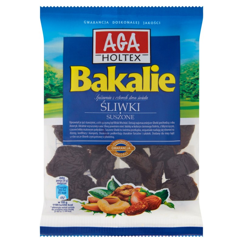 Bakalie Śliwki suszone 120 g