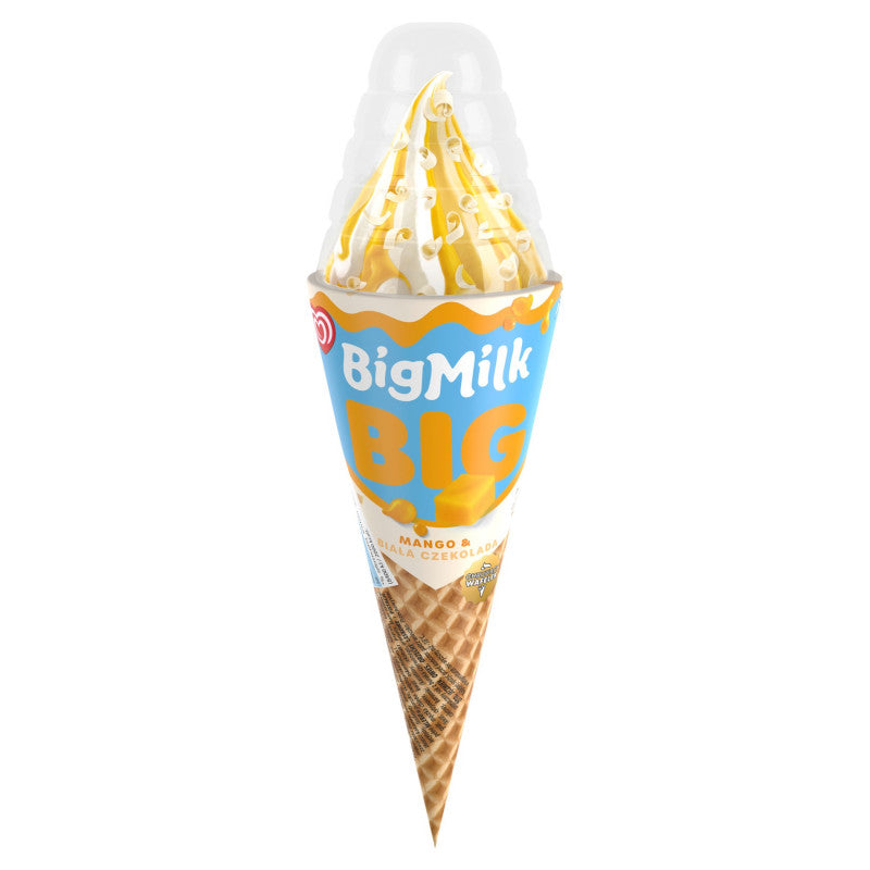 Big Milk Big Lody mango & biała czekolada 140 ml