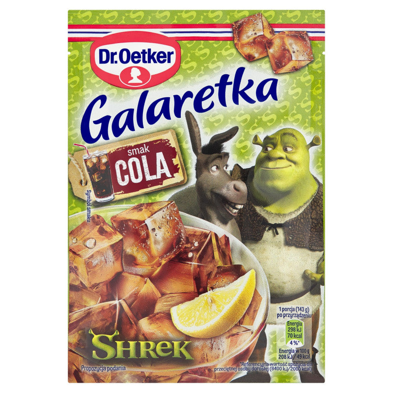 Dr. Oetker Galaretka smak cola 72 g