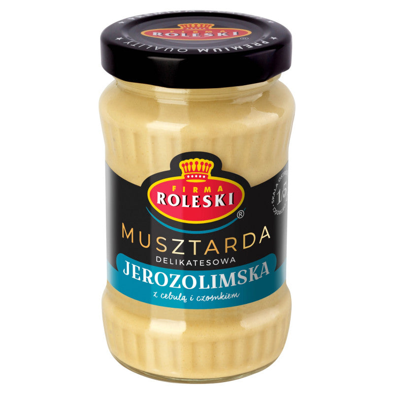 Firma Roleski Musztarda delikatesowa jerozolimska 175 g
