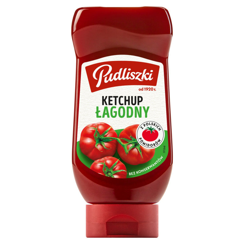 Pudliszki Ketchup łagodny 480 g
