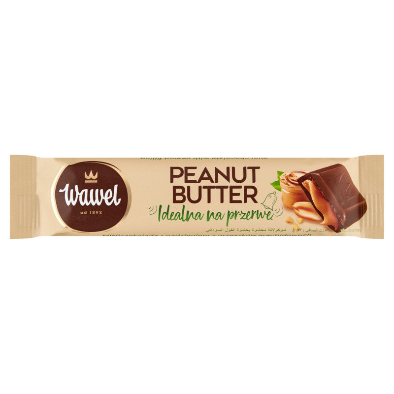 Wawel Peanut Butter Mini czekolada z nadzieniem z orzeszków arachidowych 37 g