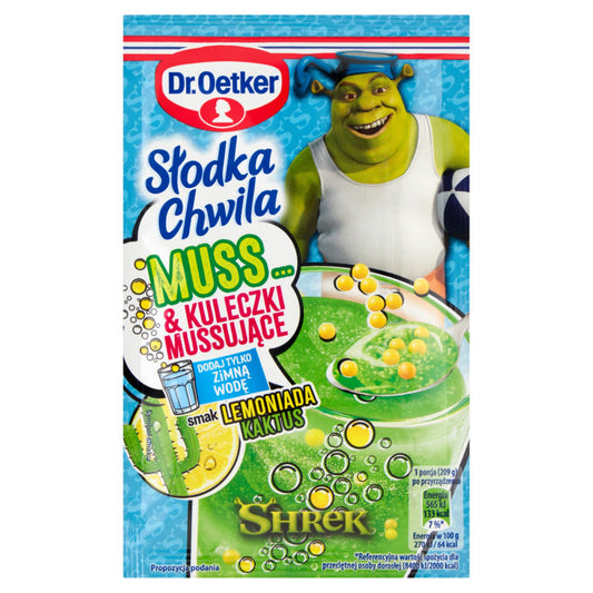 Dr. Oetker Słodka Chwila Deser smak lemoniada kaktus 34 g