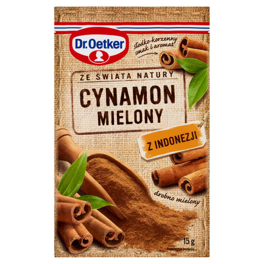 Dr. Oetker Ze świata natury Cynamon mielony 15 g