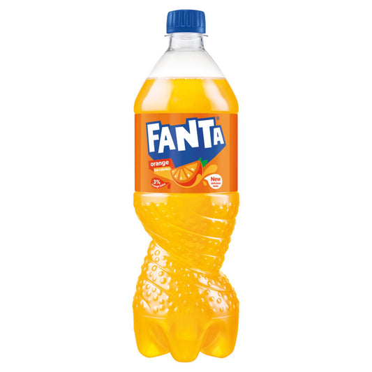 Fanta Napój gazowany o smaku pomarańczowym 850 ml