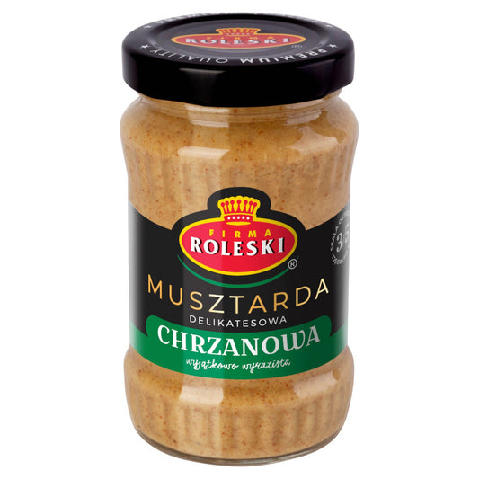 Firma Roleski Musztarda delikatesowa chrzanowa 175 g