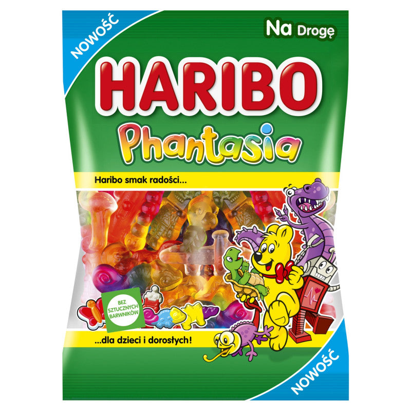 Haribo Phantasia Owocowe żelko-pianki 85 g