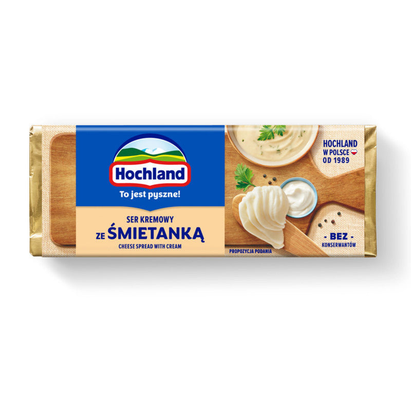 Hochland Ser kremowy ze śmietanką 90 g