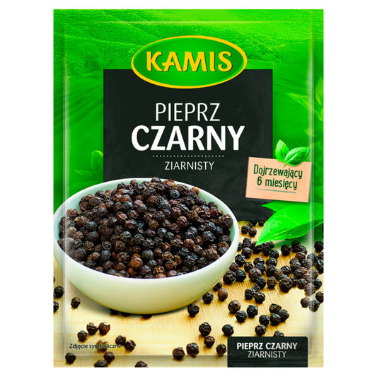Kamis Pieprz czarny ziarnisty 16 g
