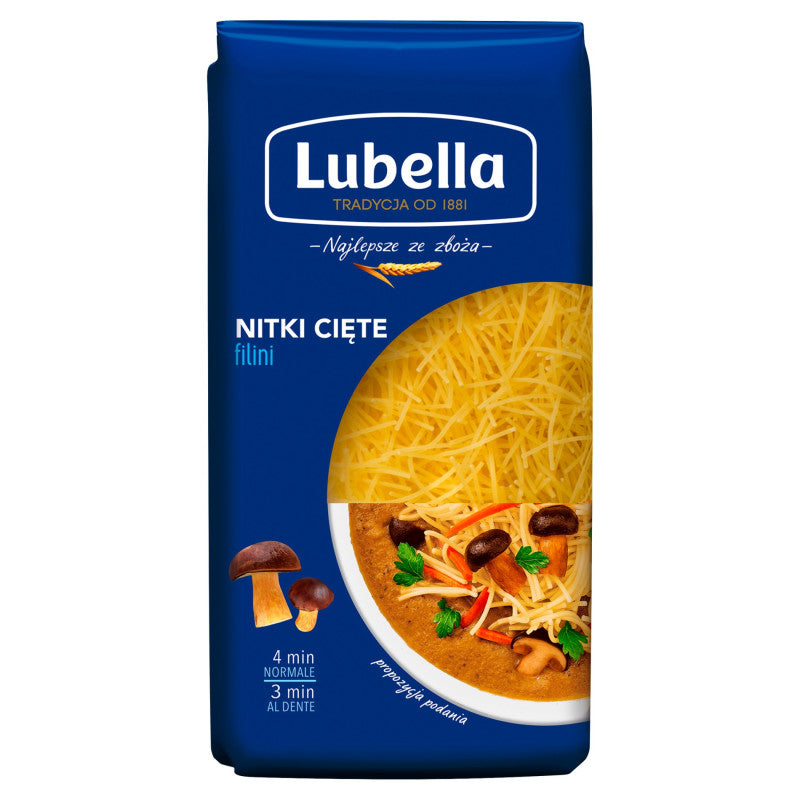 Lubella Makaron nitki cięte 400 g