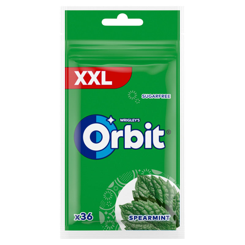 Orbit XXL Spearmint Bezcukrowa guma do żucia 50 g