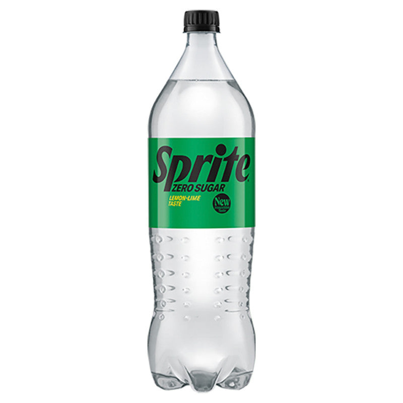 Sprite Zero Sugar Napój gazowany o smaku cytrynowo-limonkowym 1,5 l