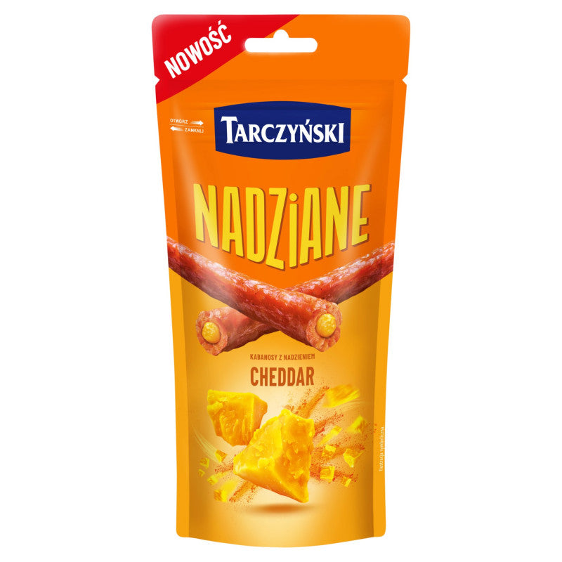 Tarczyński Kabanosy nadziane cheddar 95 g