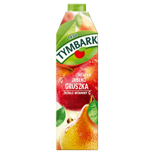 Tymbark Nektar jabłko gruszka 1 l