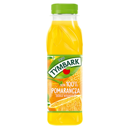 Tymbark Sok 100 % pomarańcza 300 ml