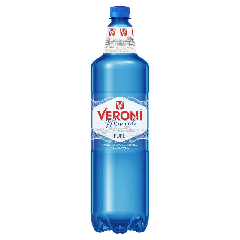 Veroni Mineral Pure Naturalna woda mineralna niegazowana 1,5 l