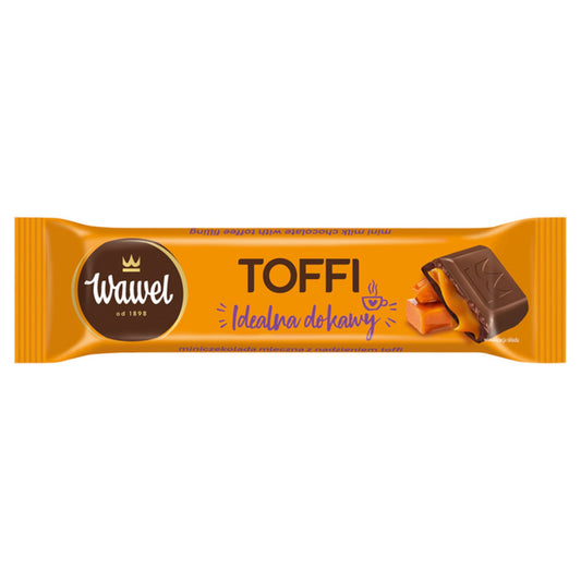 Wawel Miniczekolada mleczna z nadzieniem toffi 41 g