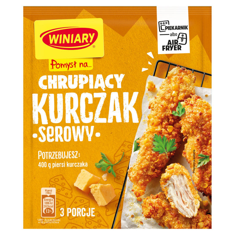 Winiary Pomysł na...Chrupiący kurczak serowy 70 g